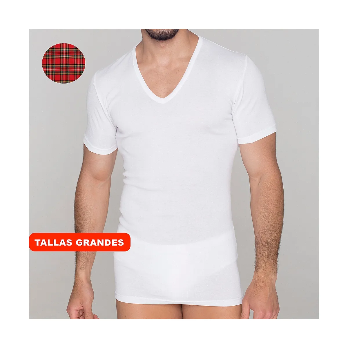 5238b LISLE YARN UNDERSHIRT. V NECK