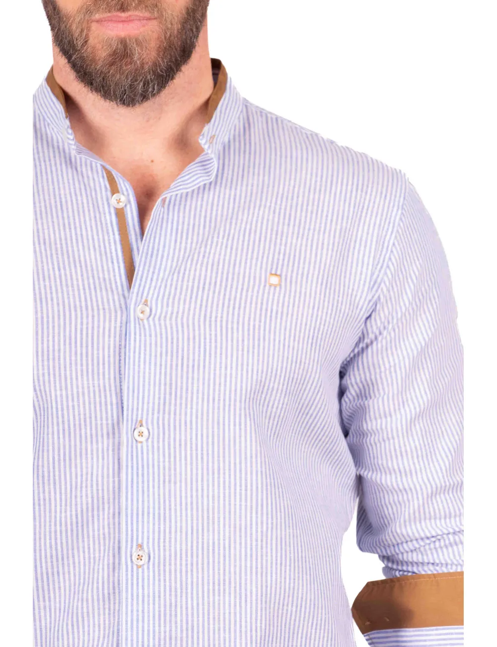 567 CAMISA ESTAMPADO RAYAS