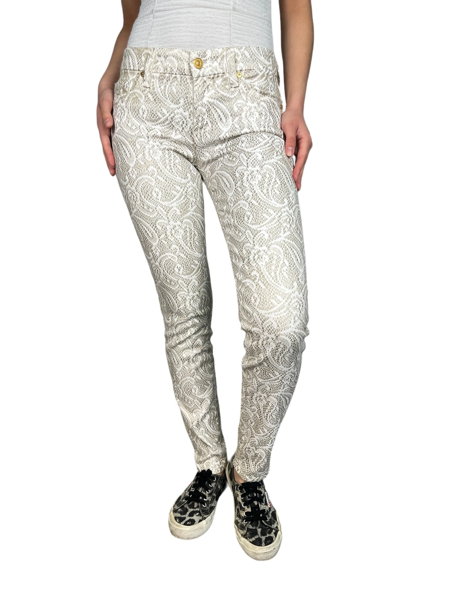 7 FOR ALLMANKIND Pantalón Paisley
