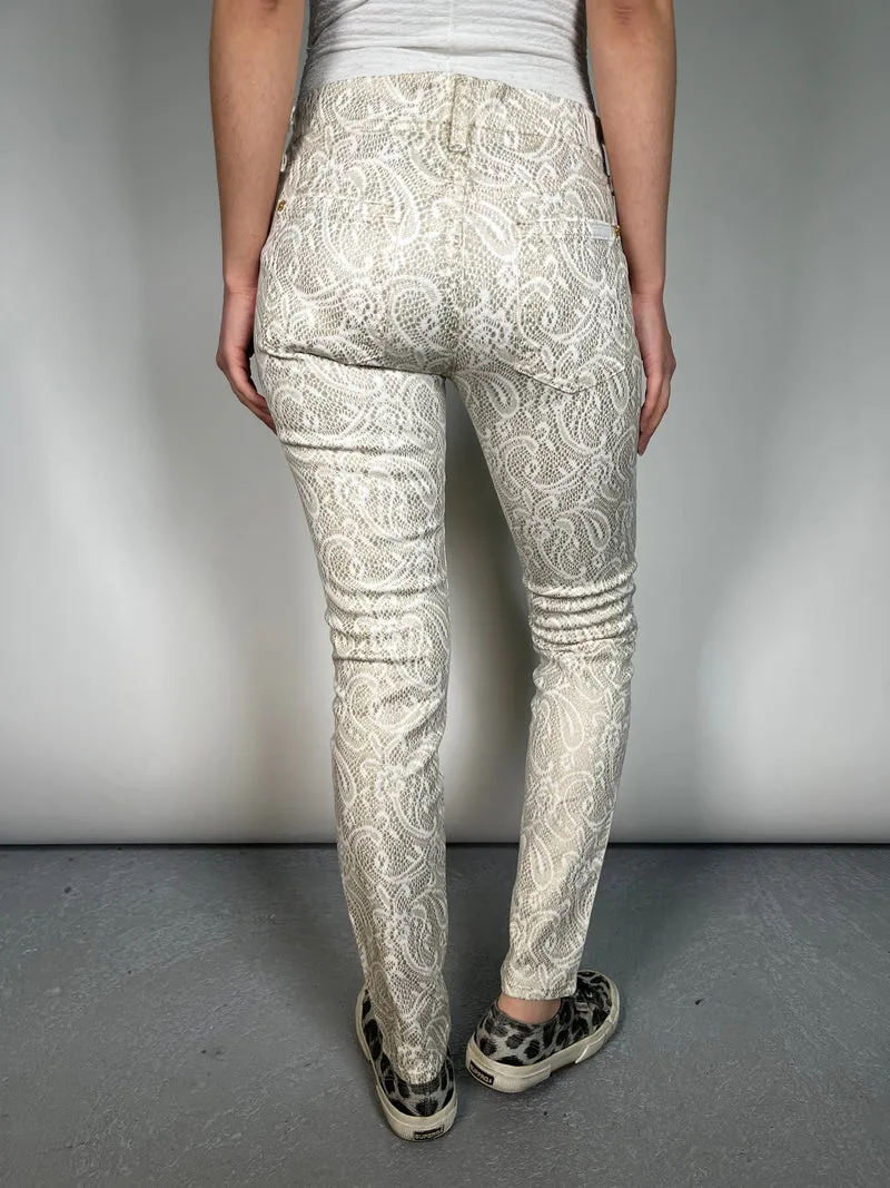 7 FOR ALLMANKIND Pantalón Paisley