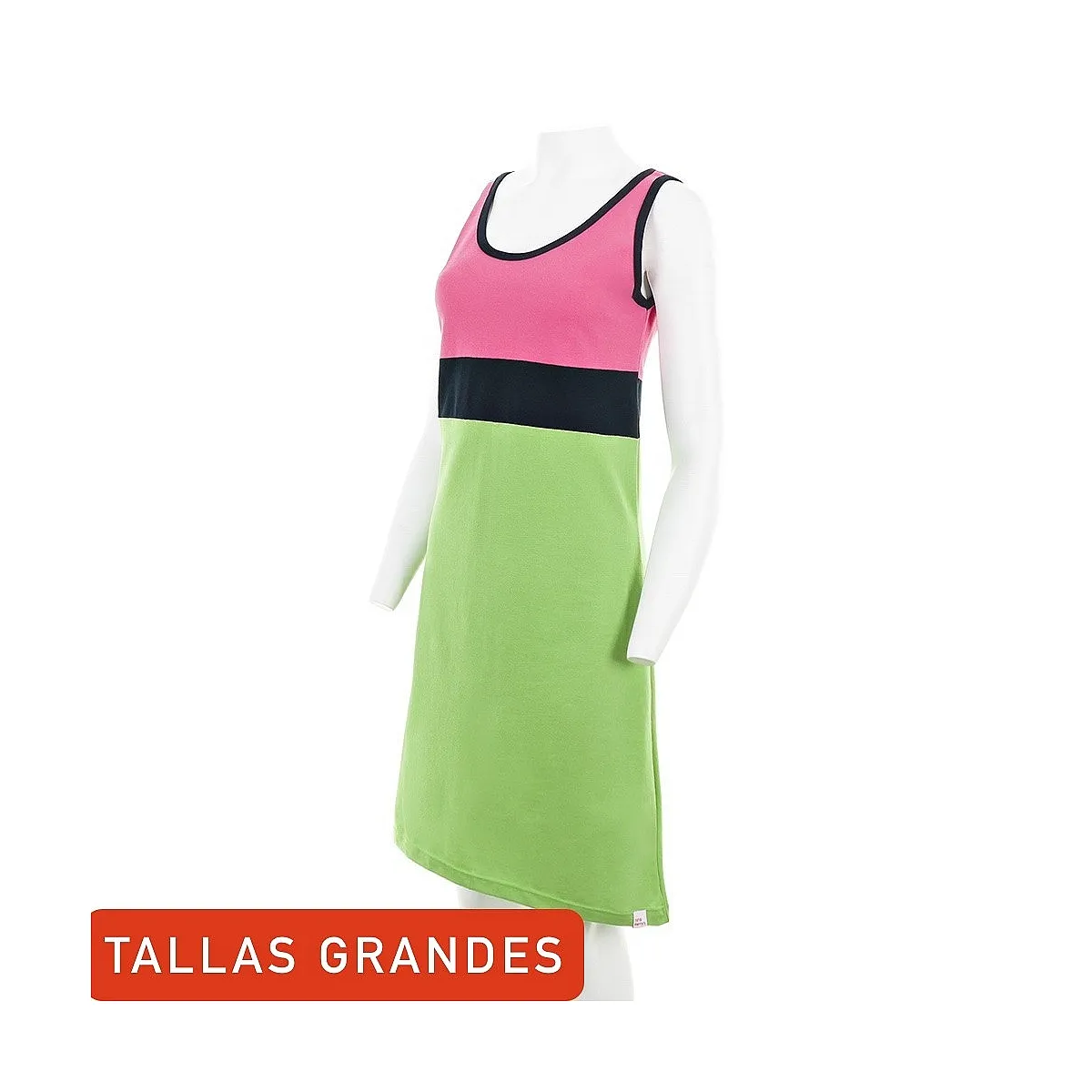 7865b VESTIDO TIRANTES COLORES