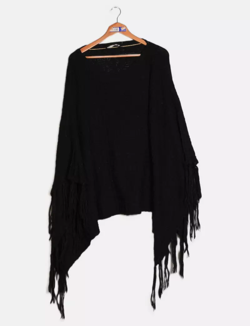 An´ge Capa y poncho de punto