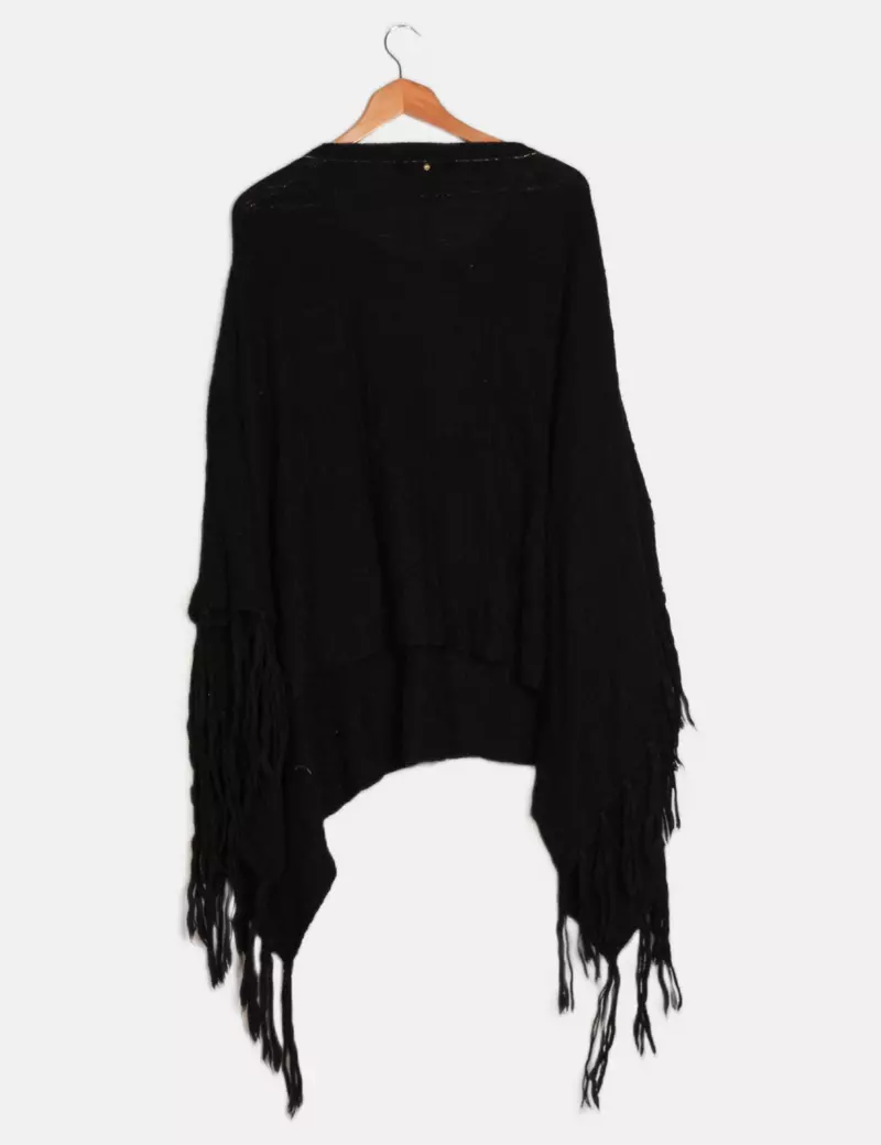An´ge Capa y poncho de punto