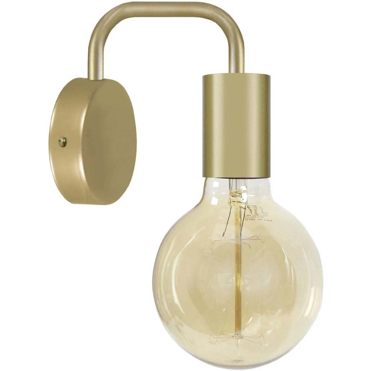 Aplique redondo metal oro