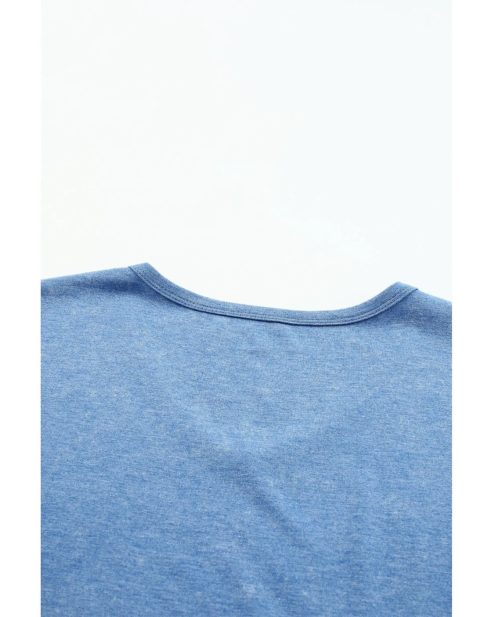 Azura Exchange  Mineral Washed V Neck Tee