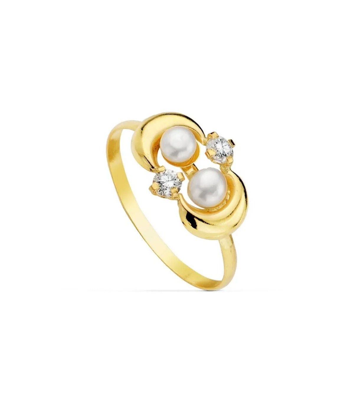 Bague oro jaune Nerea 18 carats
