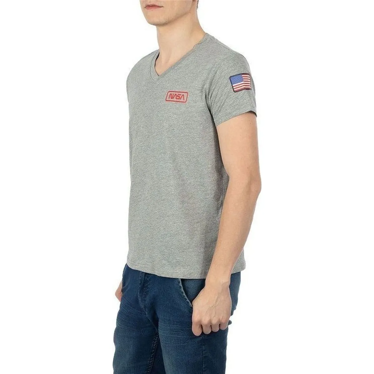 BASIC FLAG V NECK