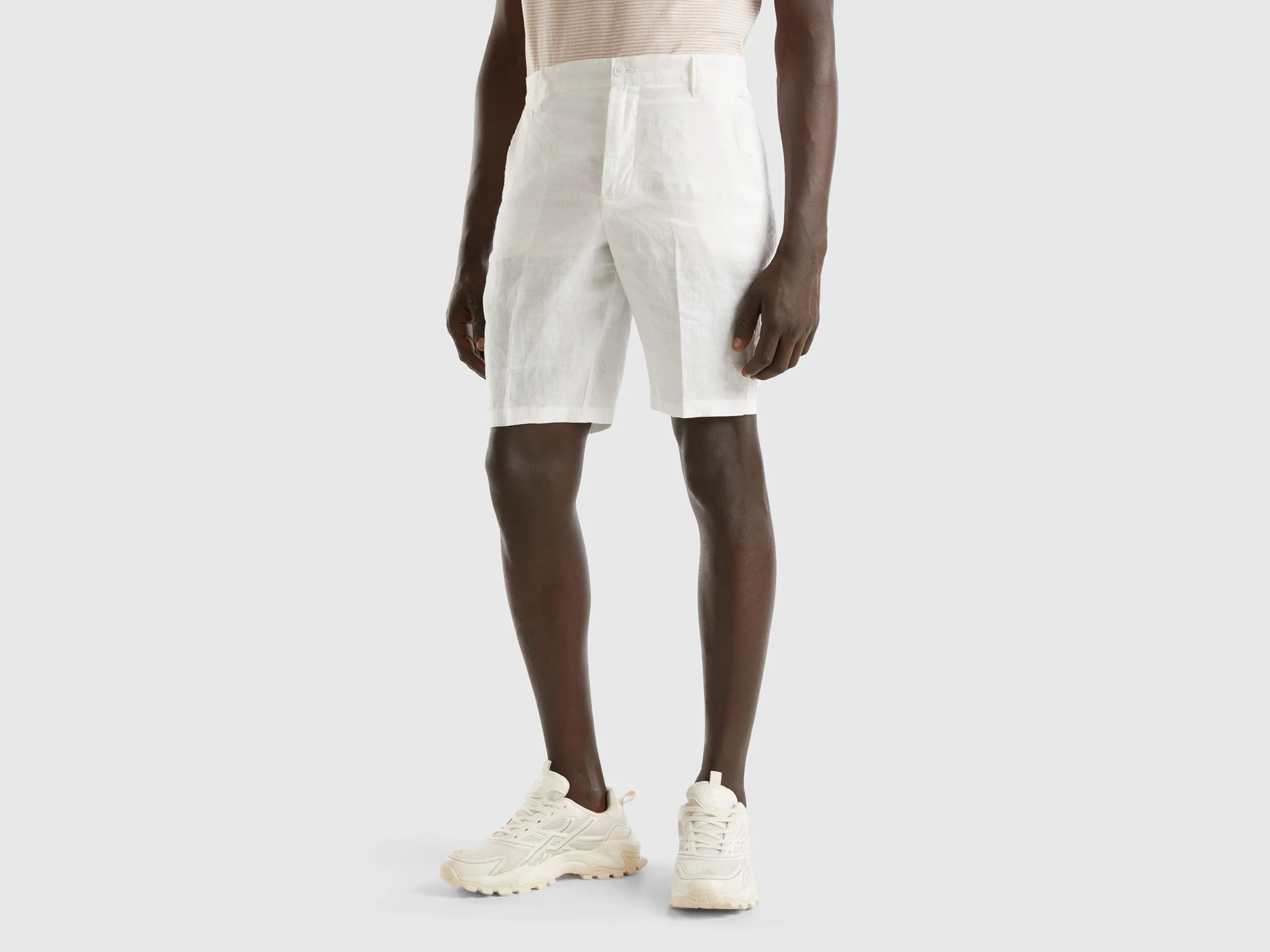 Bermudas de puro lino