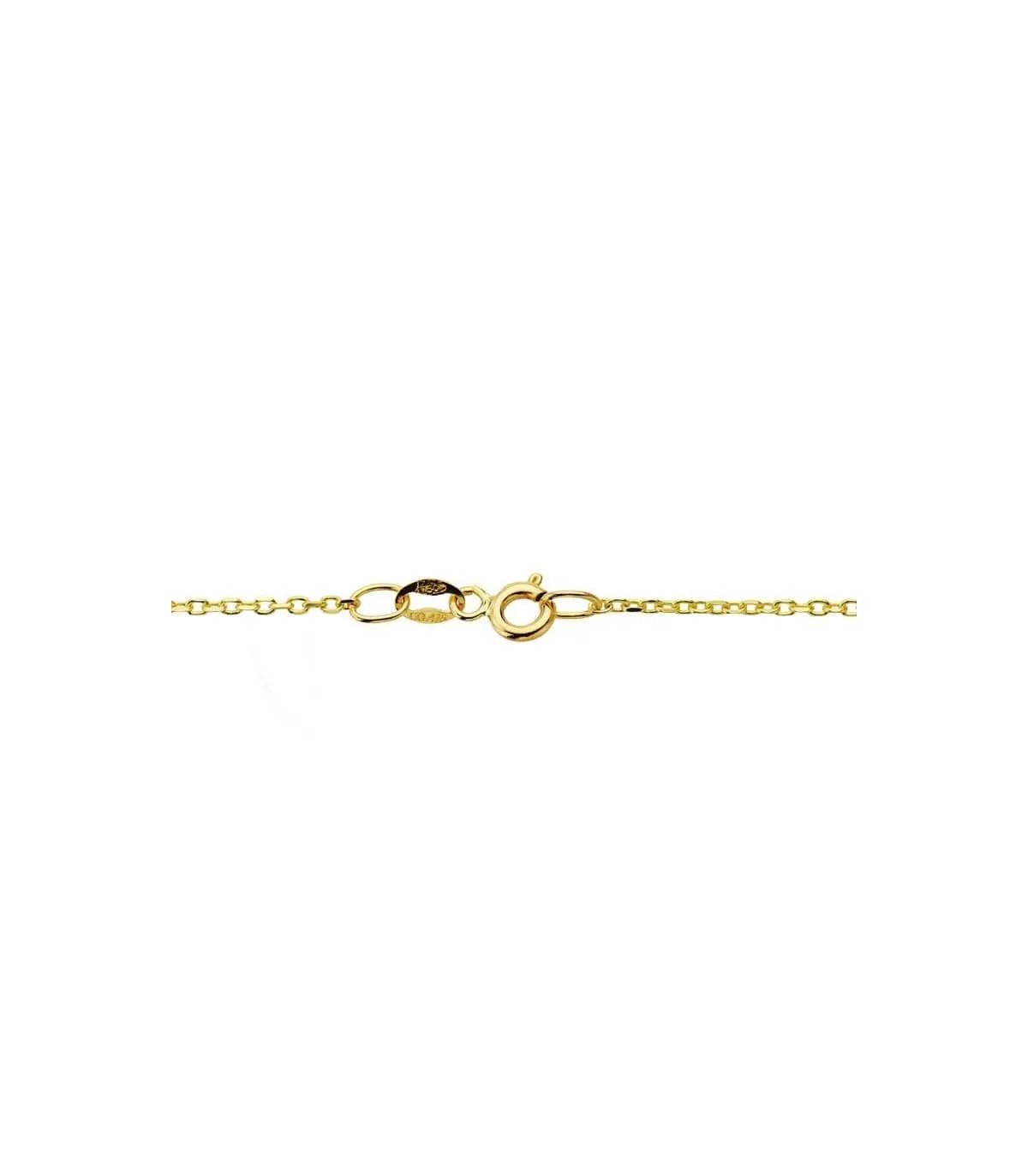 Cadena Forzada 1.2mm Oro 18 K 50cm
