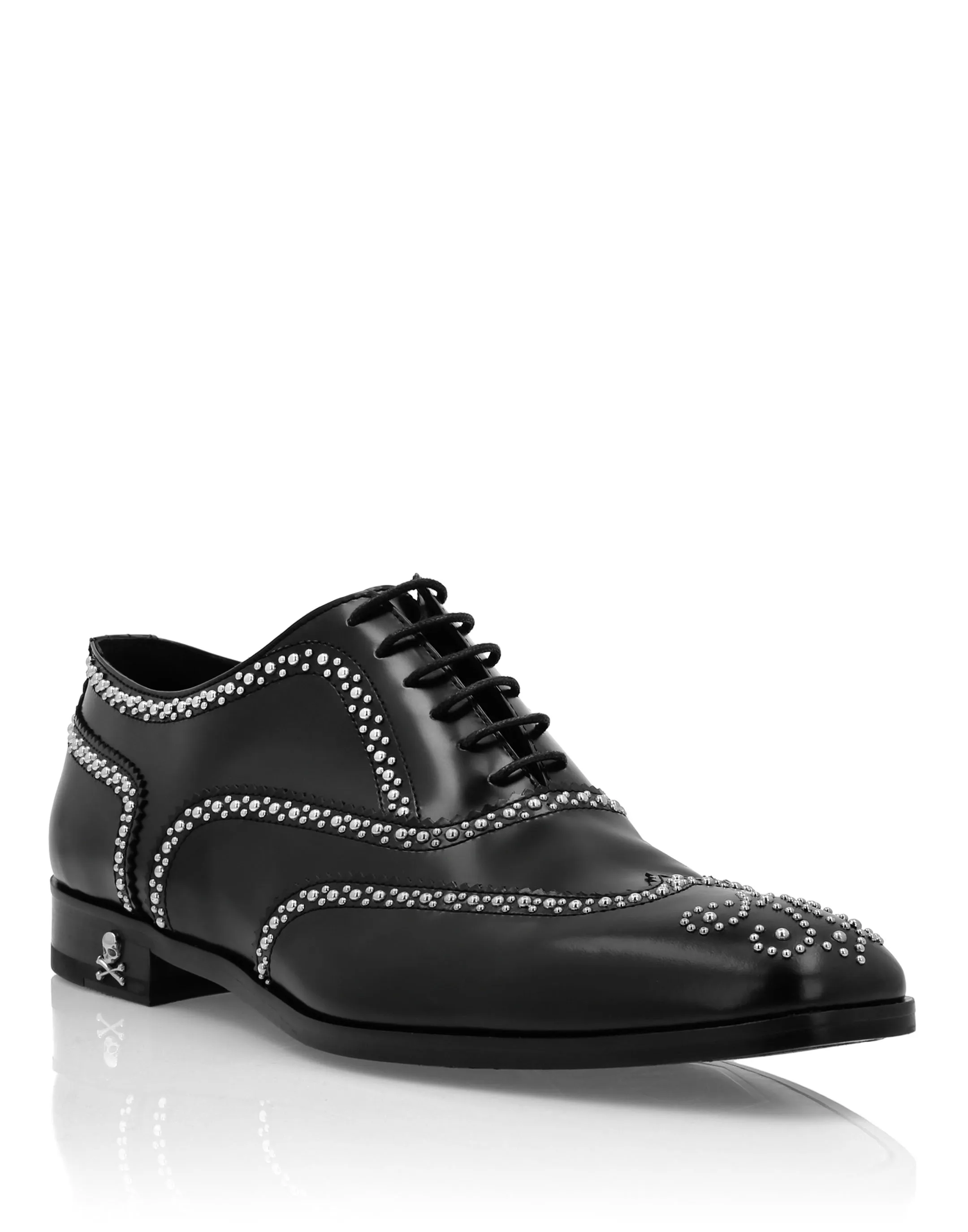 Calf Skin Leather Lace Up Shoes