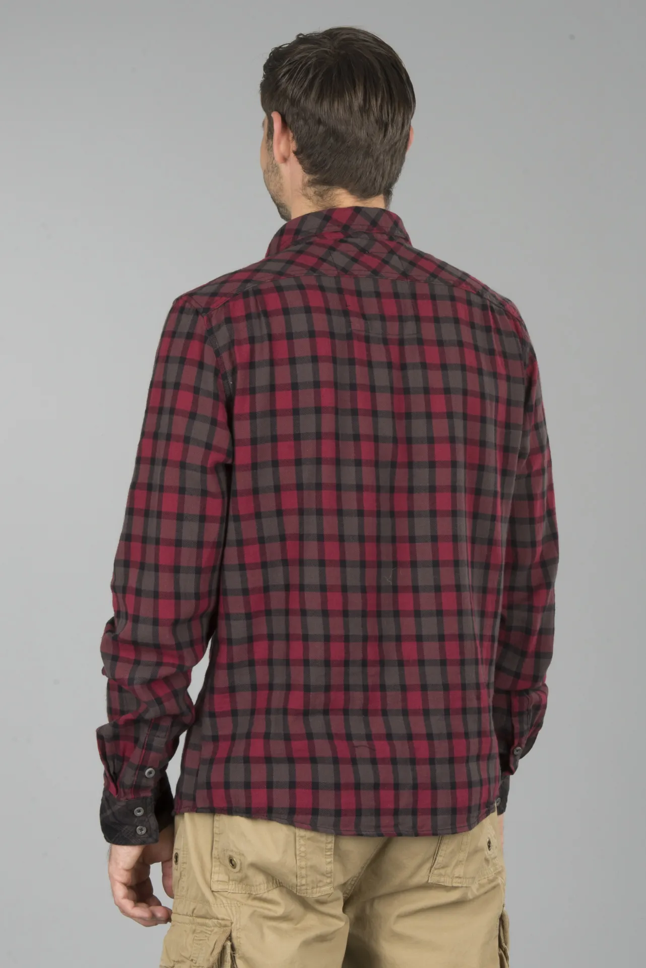 CAMISA BRANDIT CHECKSHIRT DUNCAN MARRóNROJO
