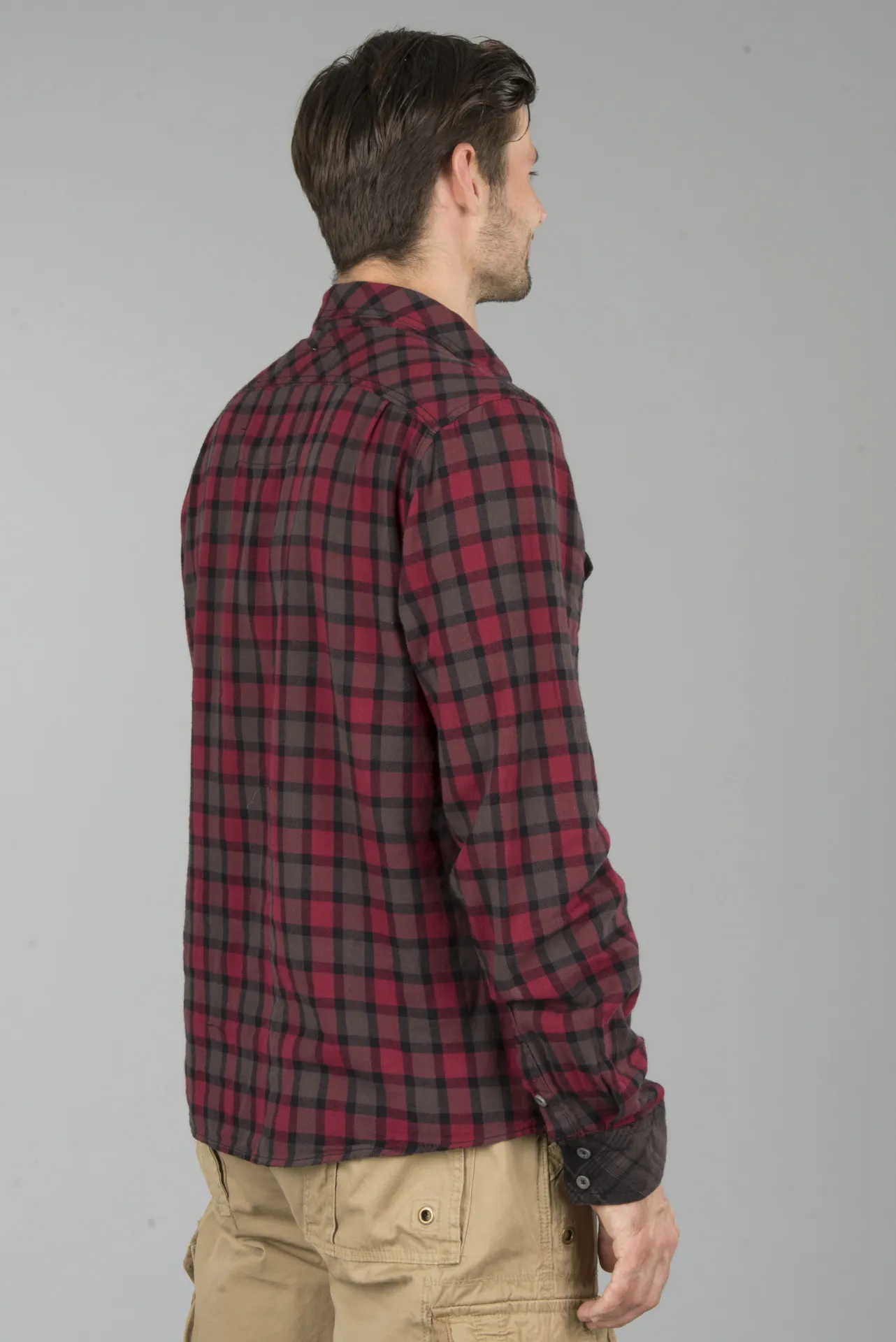 CAMISA BRANDIT CHECKSHIRT DUNCAN MARRóNROJO