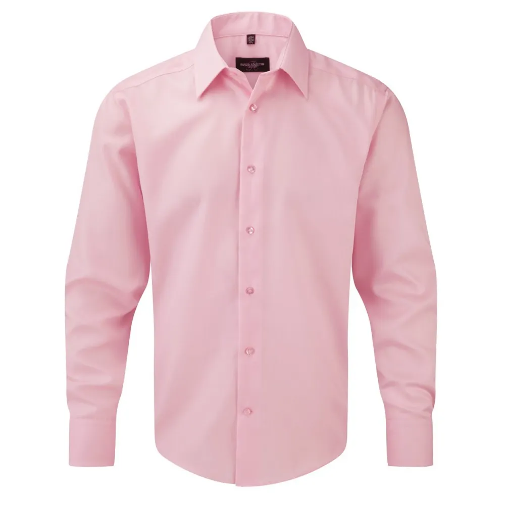 Camisa entallada Ultimate manga larga hombre