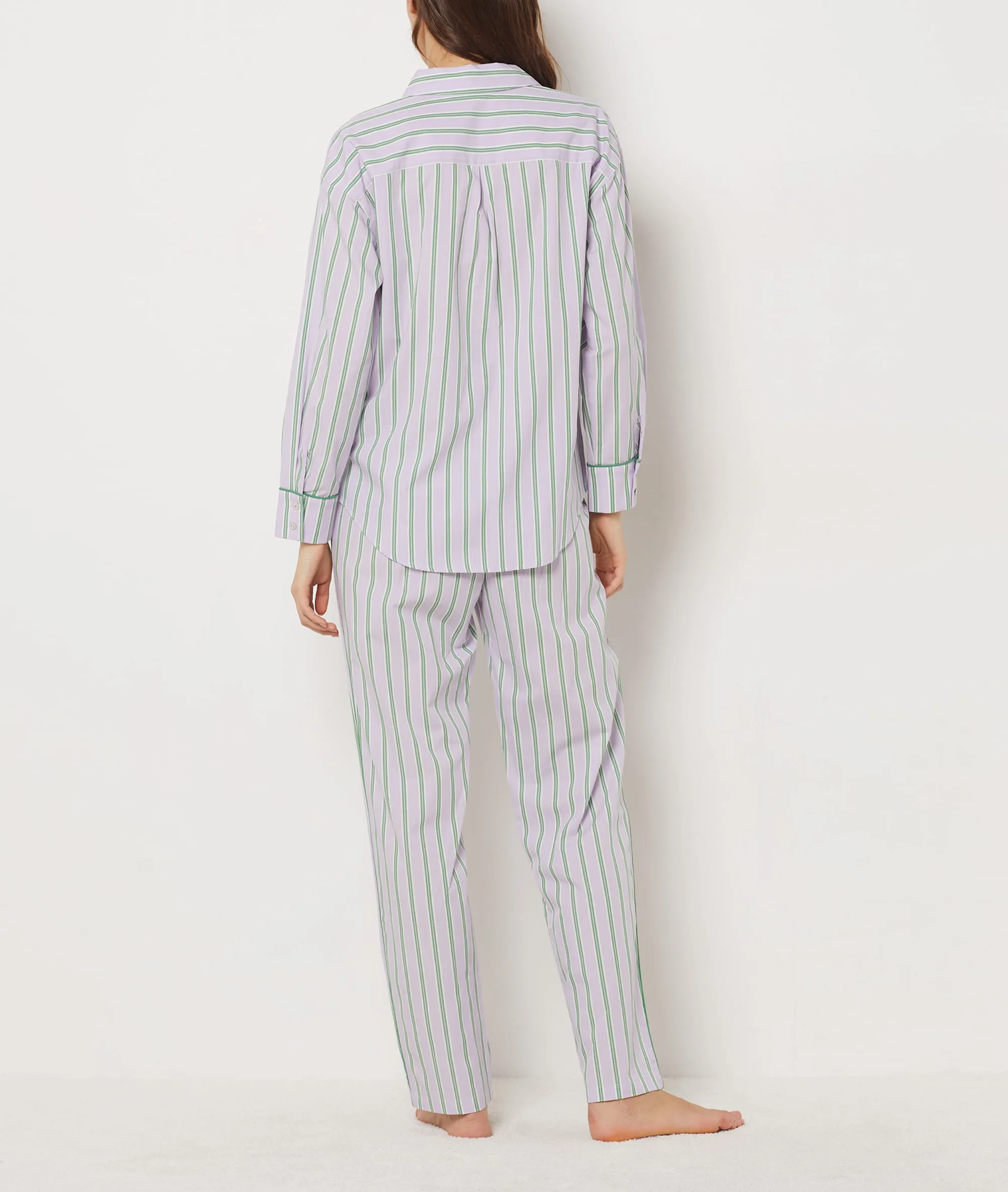 CAMISA ESTAMPADO DE RAYAS VAILA MAUVE  ETAM