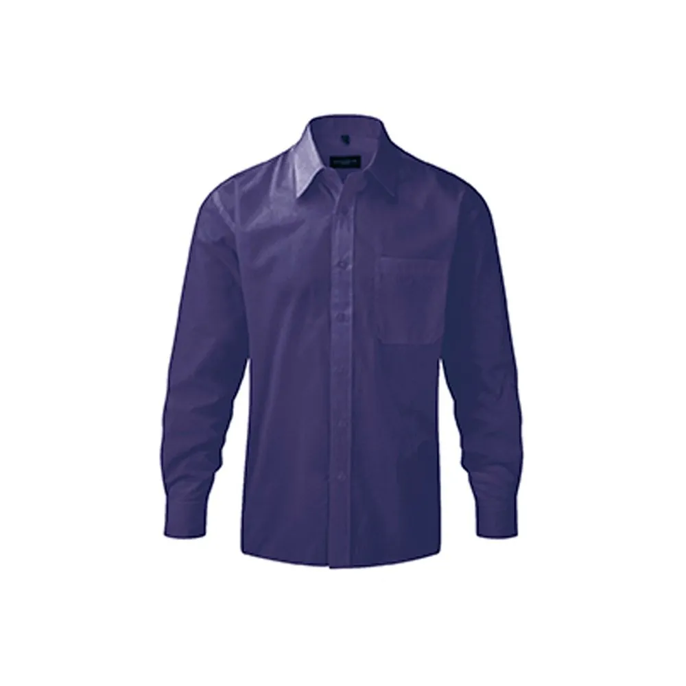 Camisa popelin manga larga