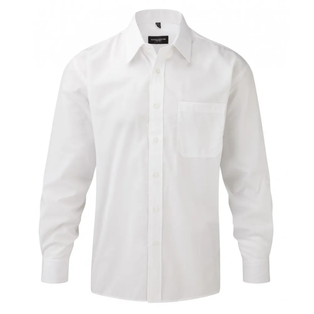 Camisa popelin manga larga