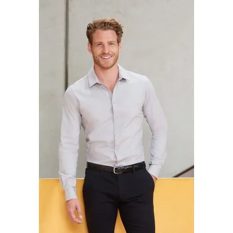 CAMISA STRECH HOMBRE MANGA LARGA