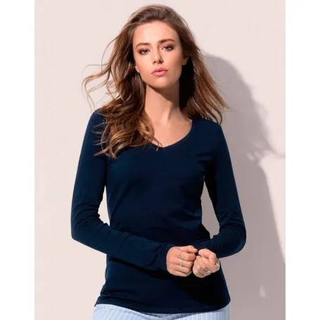 Camiseta Claire manga larga mujer