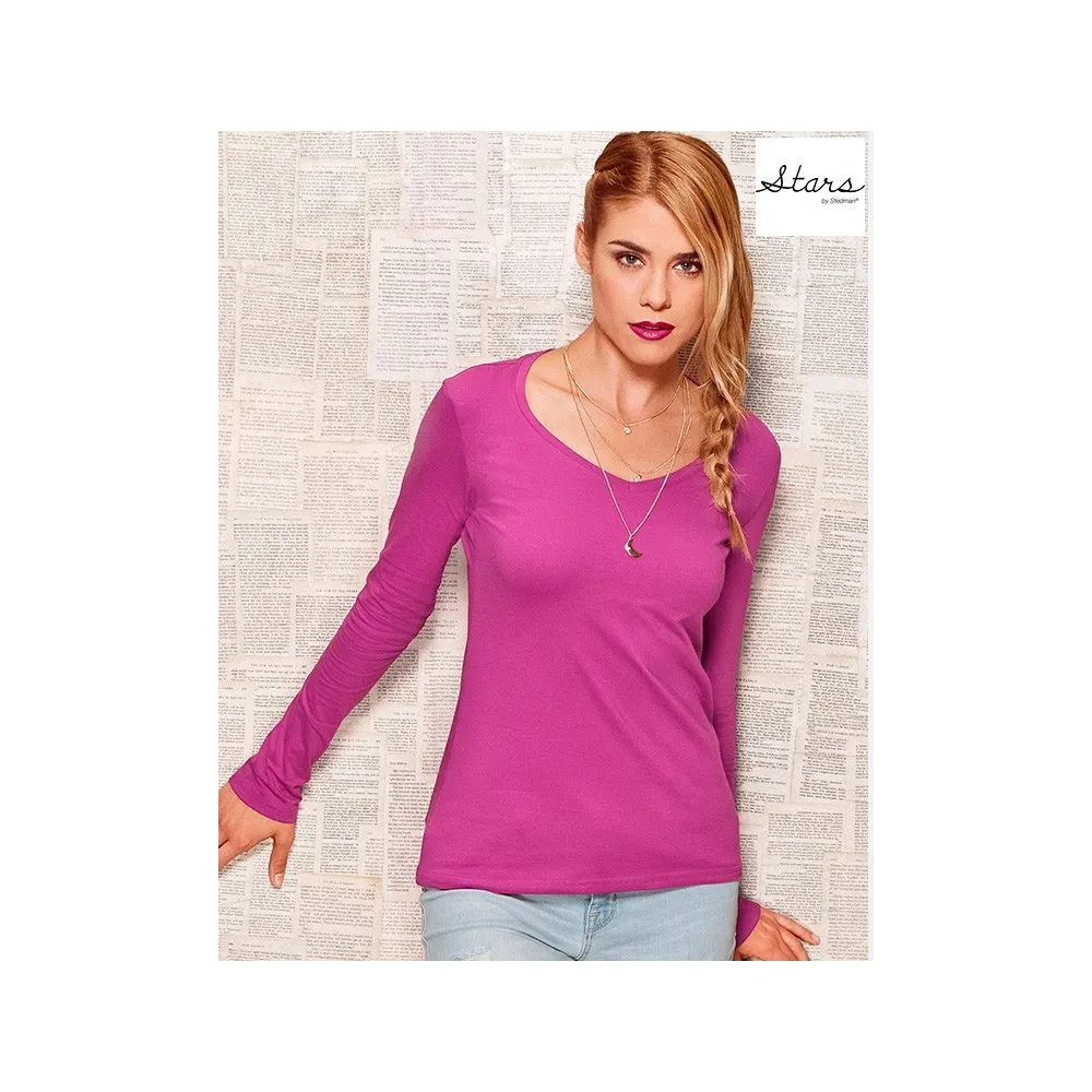 Camiseta Claire manga larga mujer