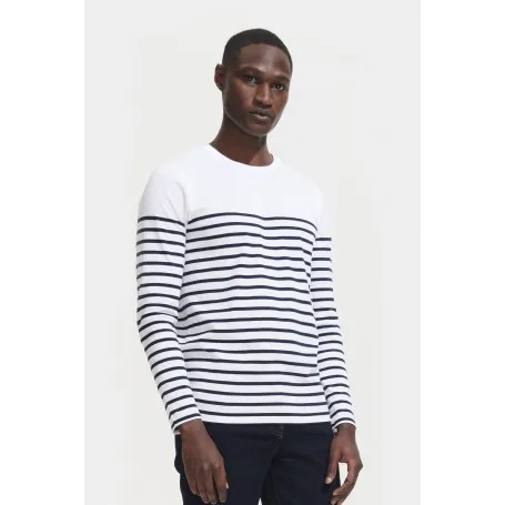 CAMISETA HOMBRE MANGA LARGA RAYAS