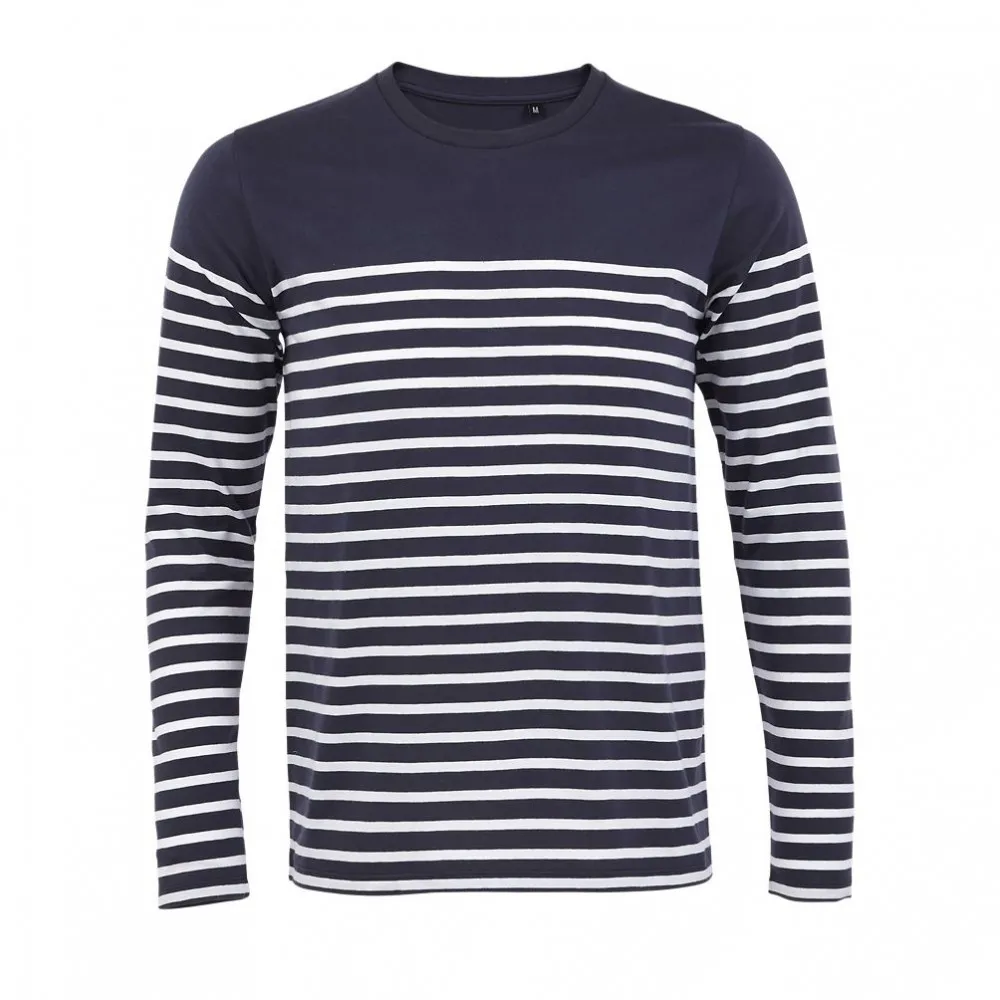 CAMISETA HOMBRE MANGA LARGA RAYAS