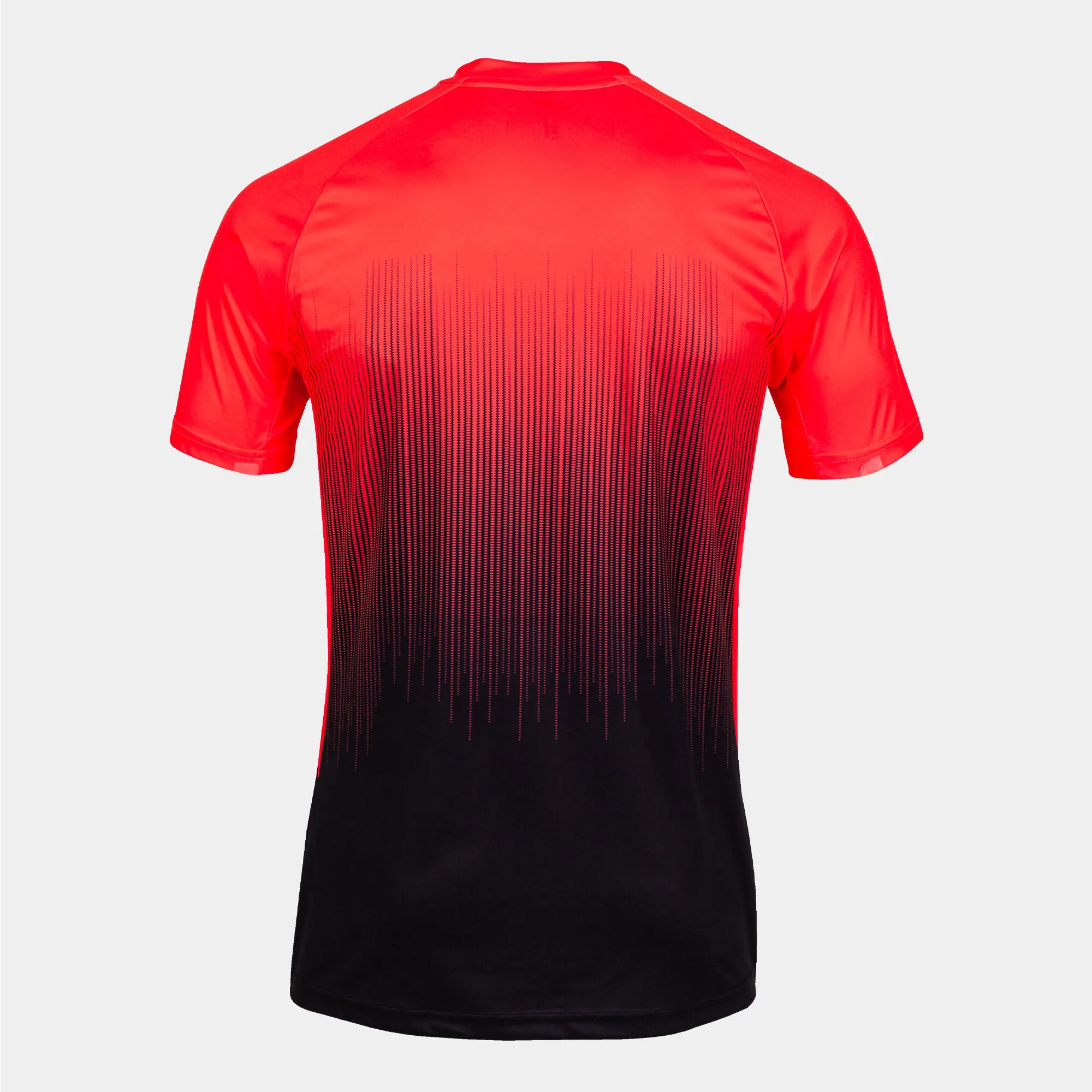 Camiseta manga corta hombre Tiger IV negro coral flúor