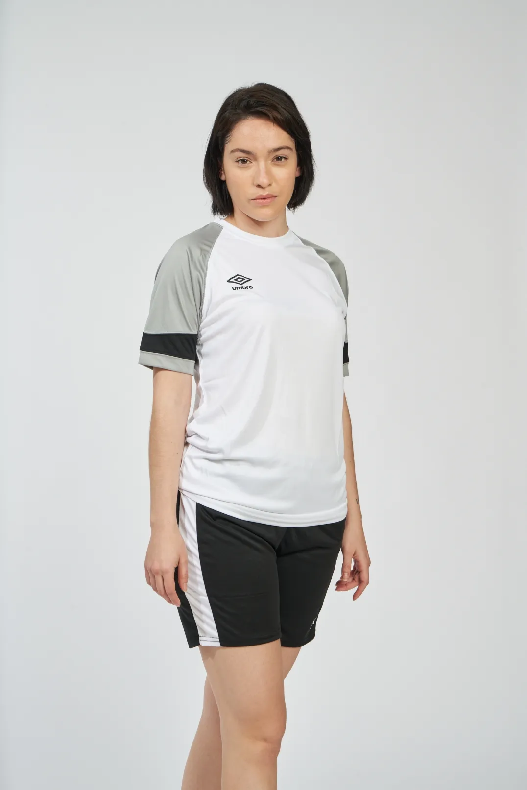 Camiseta Umbro Lukenga White / Grey / Black