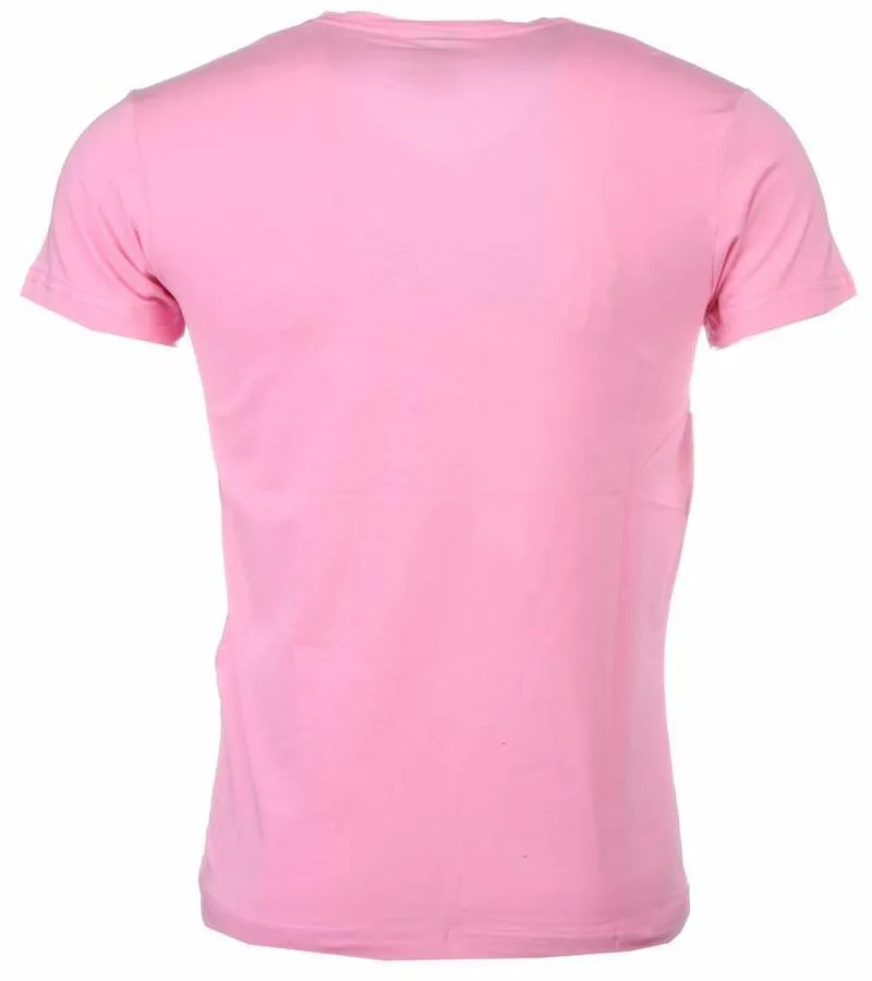 CAMISETAS  FOOTBALL LEGENDS PRINT ROSADO