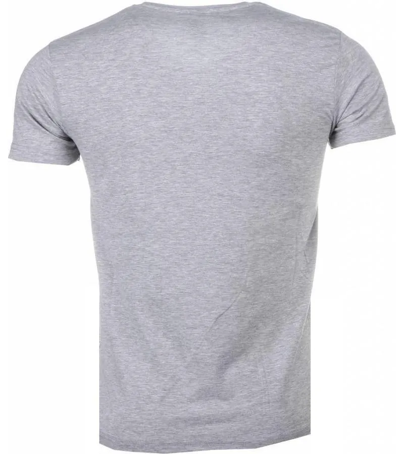 CAMISETAS  RICH STEWIE  GRIS