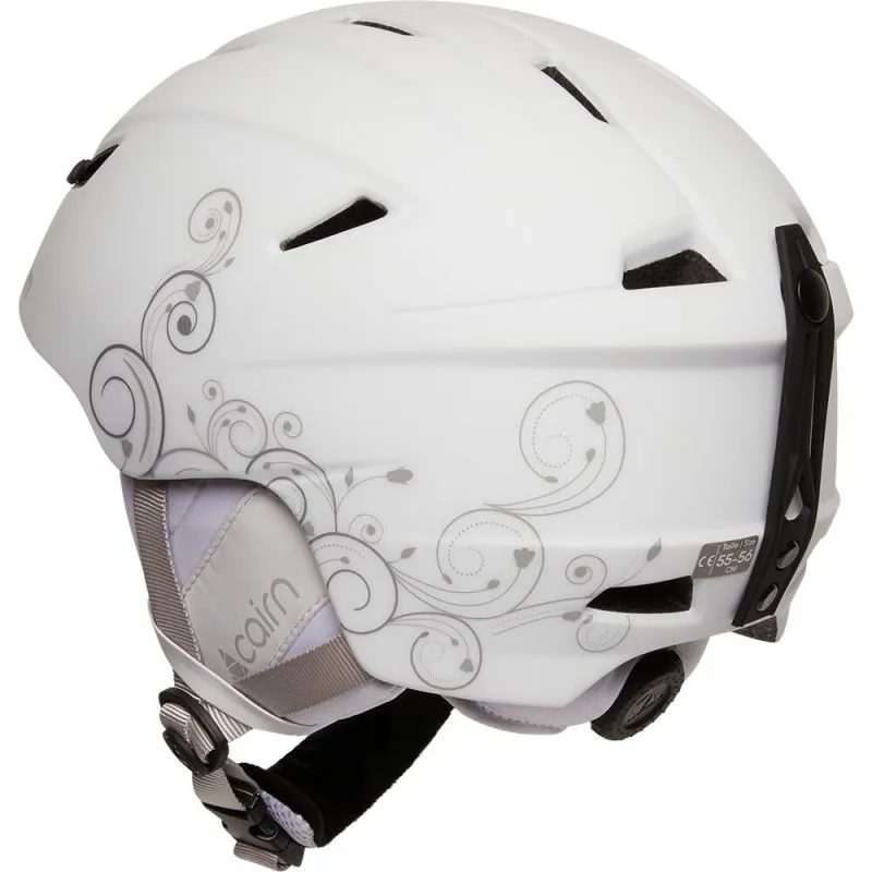 Casco de esquí de perfil de Cairn (gris ornamental)