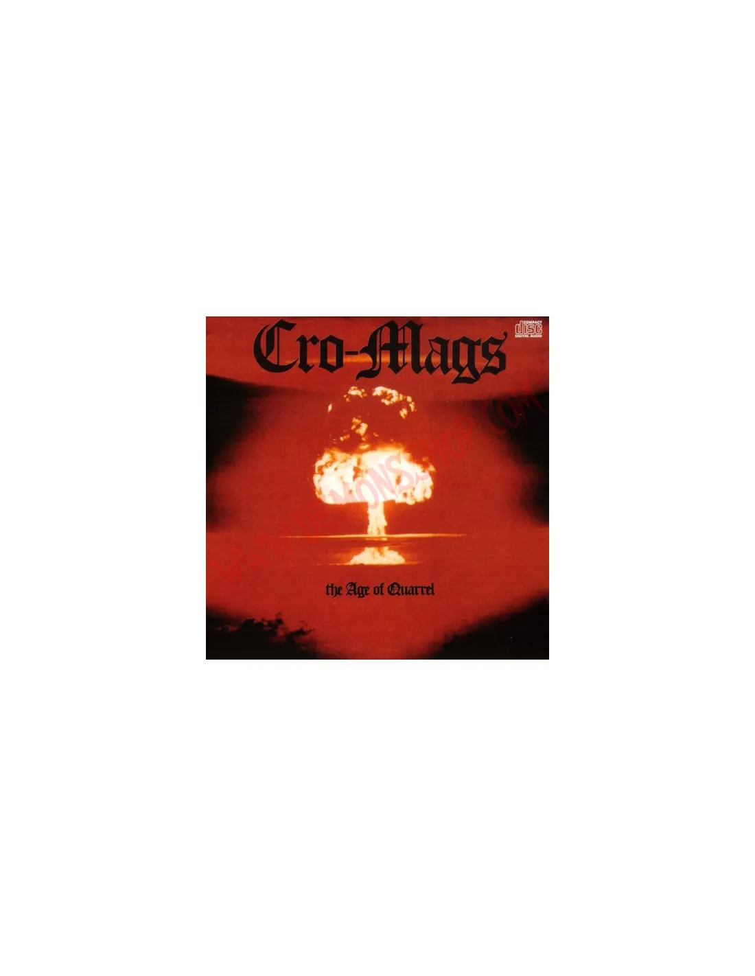 CD CROMAGS – THE AGE OF QUARREL