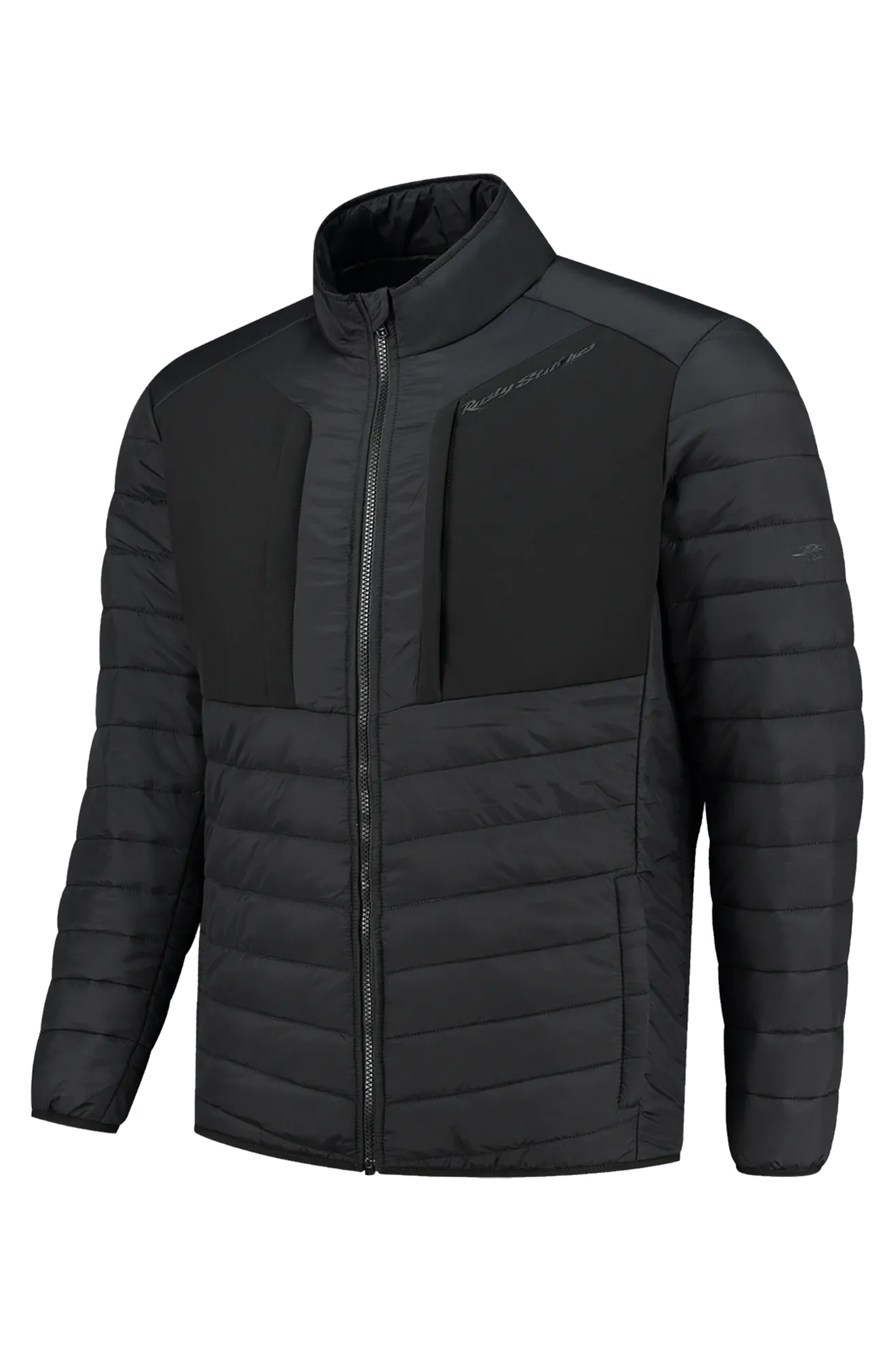 Chaqueta de Capa Media Rusty Stitches Jack Thomson Negra