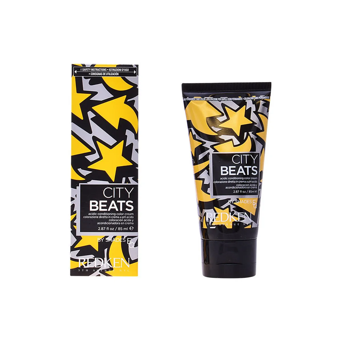 City Beats Acidic Conditioning Color Cream yellow Cab
