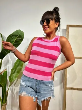 Cuerpo Punto Rayas STREAMLINE Rosa