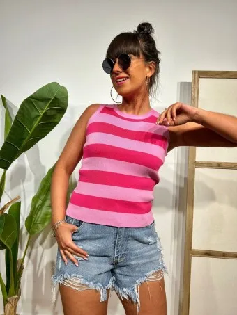 Cuerpo Punto Rayas STREAMLINE Rosa