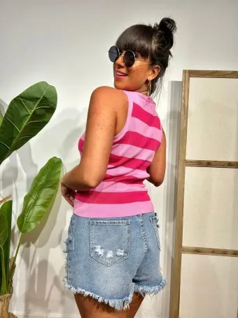 Cuerpo Punto Rayas STREAMLINE Rosa