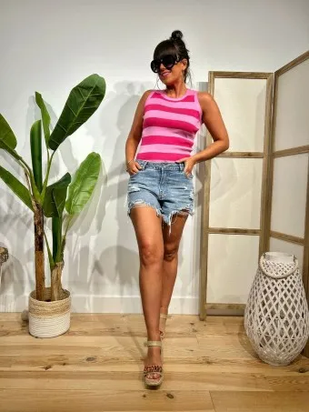 Cuerpo Punto Rayas STREAMLINE Rosa