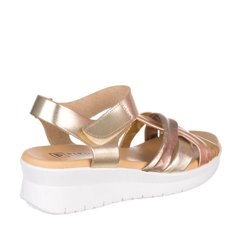 Cuñas Pitillos 5540 Mujer Oro