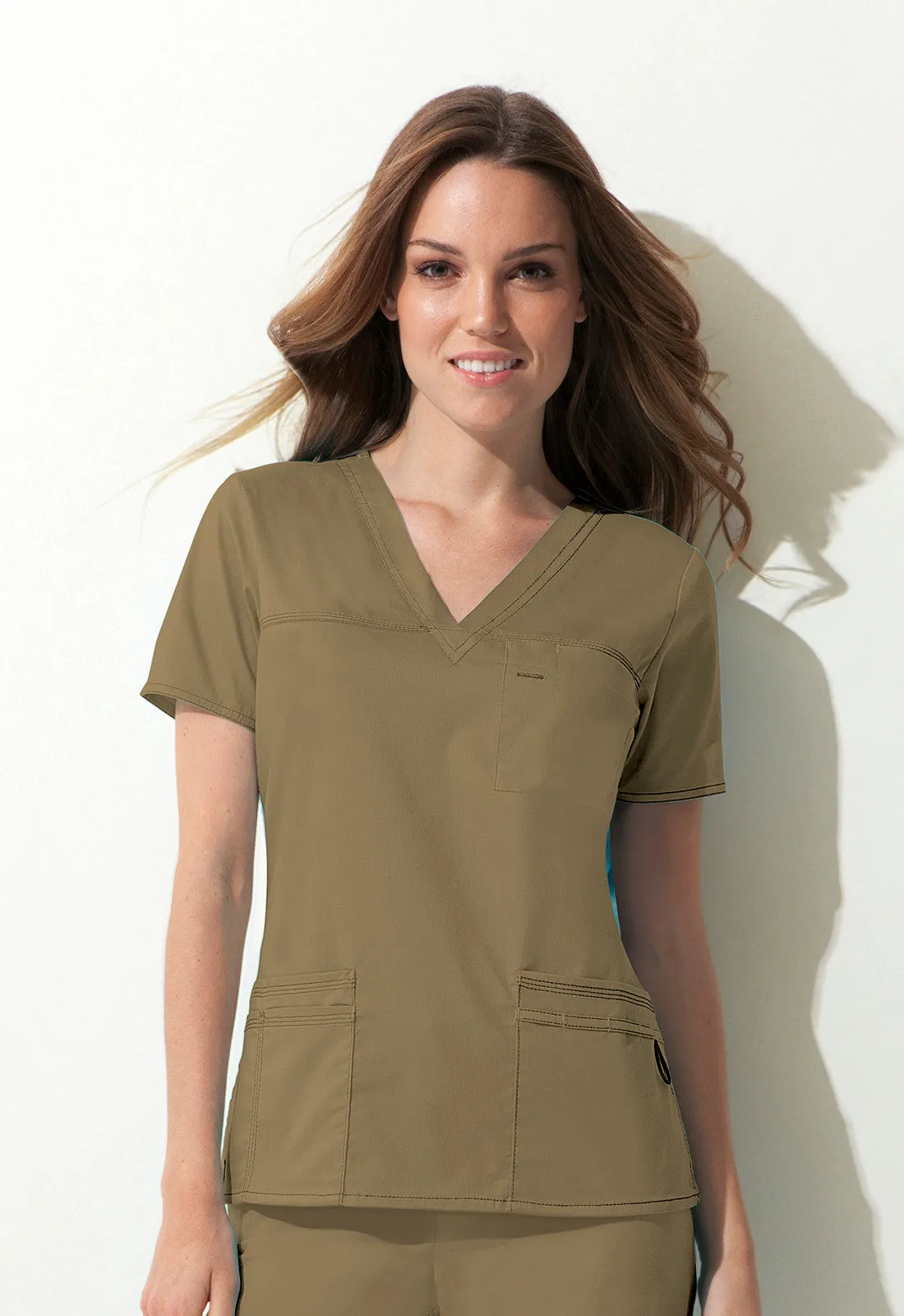DICKIES GEN FLEX VNECK TOPS