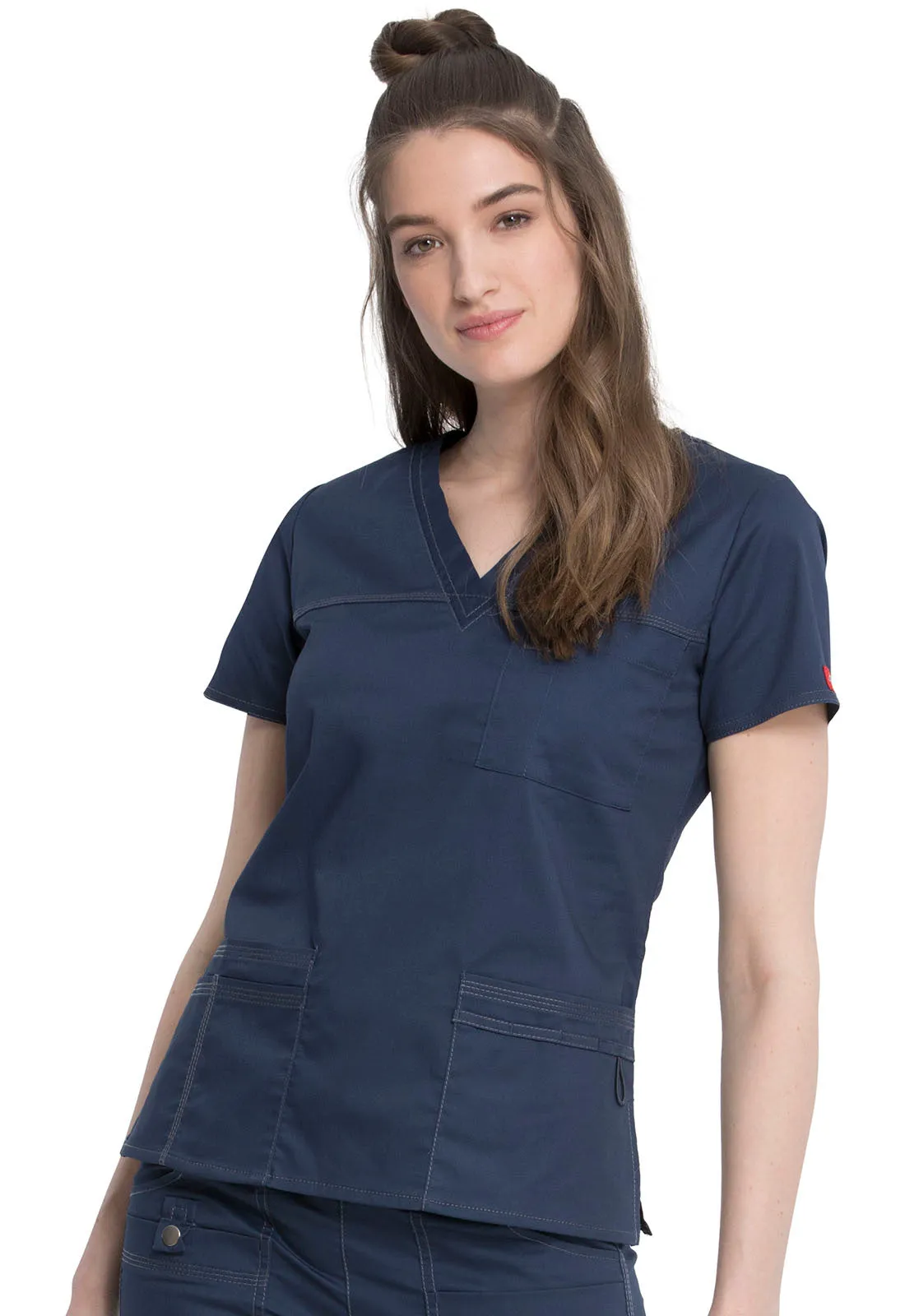 DICKIES GEN FLEX VNECK TOPS