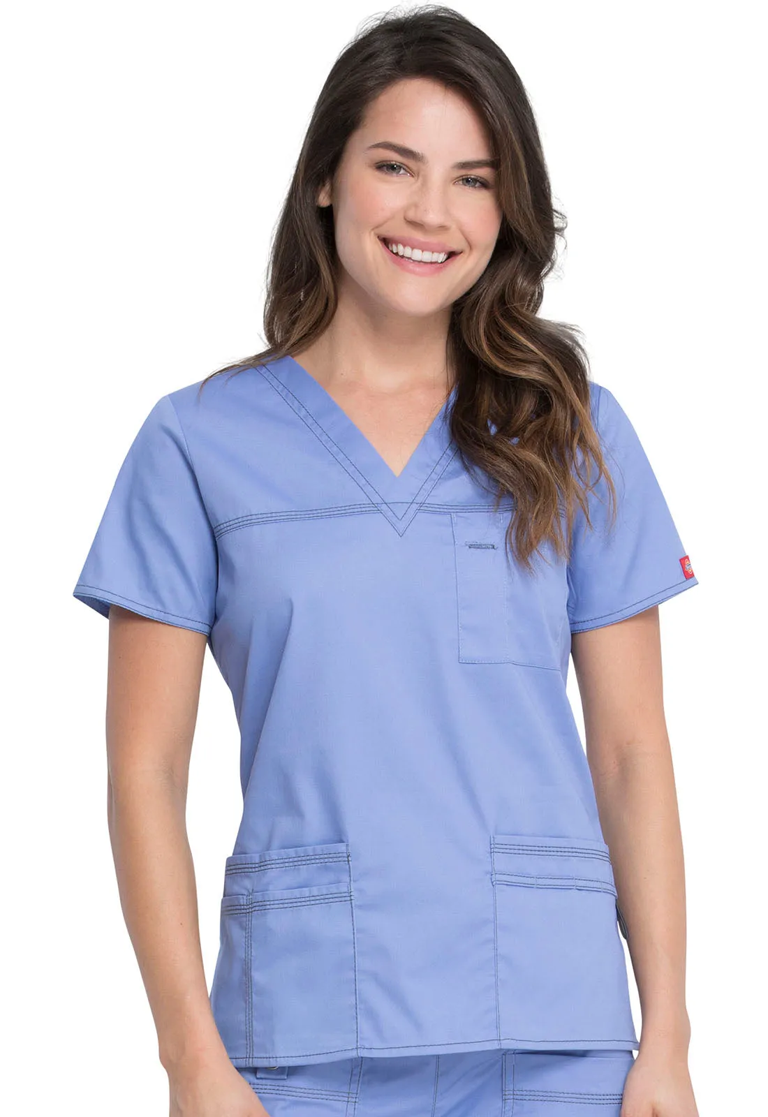 DICKIES GEN FLEX VNECK TOPS