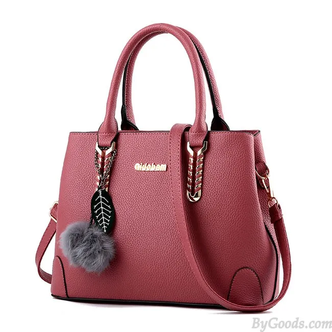 Elegant Ladies Twill Shoulder Bag Autumn Purse Messenger Crossbody Bags Winter Handbag