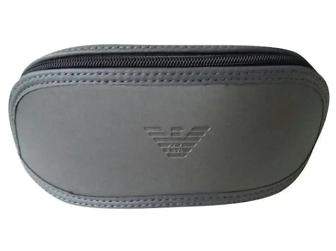 Emporio Armani Estuche para gafas deportivas Gris antracita 