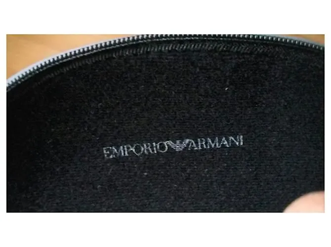 Emporio Armani Estuche para gafas deportivas Gris antracita 