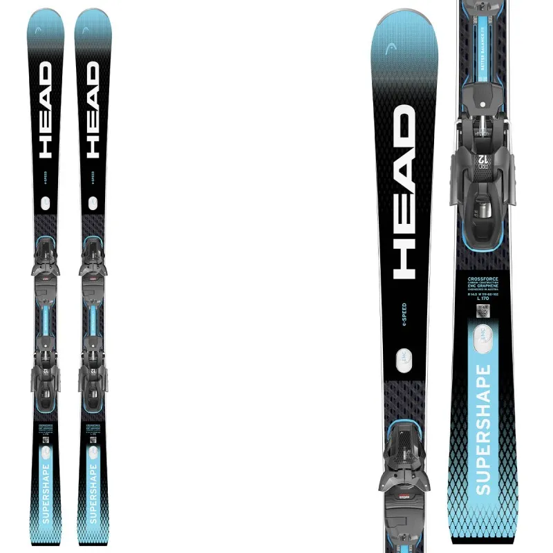 ESQUìS HEAD SUPERSHAPE ESPEED SW CON FIJACIONES PRD 12 GW