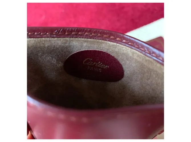 Estuche de gafas Must de Cartier Burdeos 