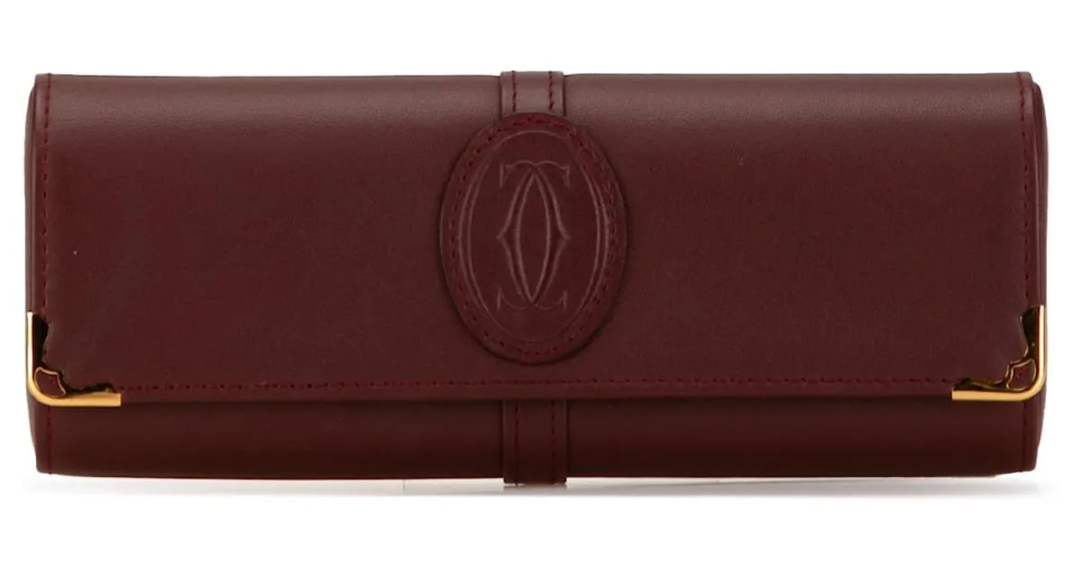 Estuche de gafas Must de Cartier rojo Roja 