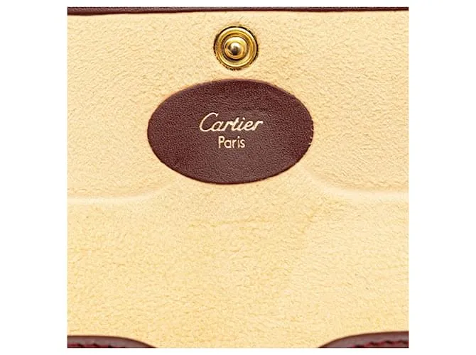 Estuche de gafas Must de Cartier rojo Roja 