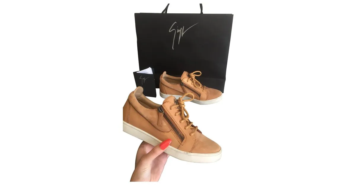 Giuseppe Zanotti zapatillas Marrón claro 