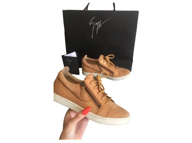 Giuseppe Zanotti zapatillas Marrón claro 